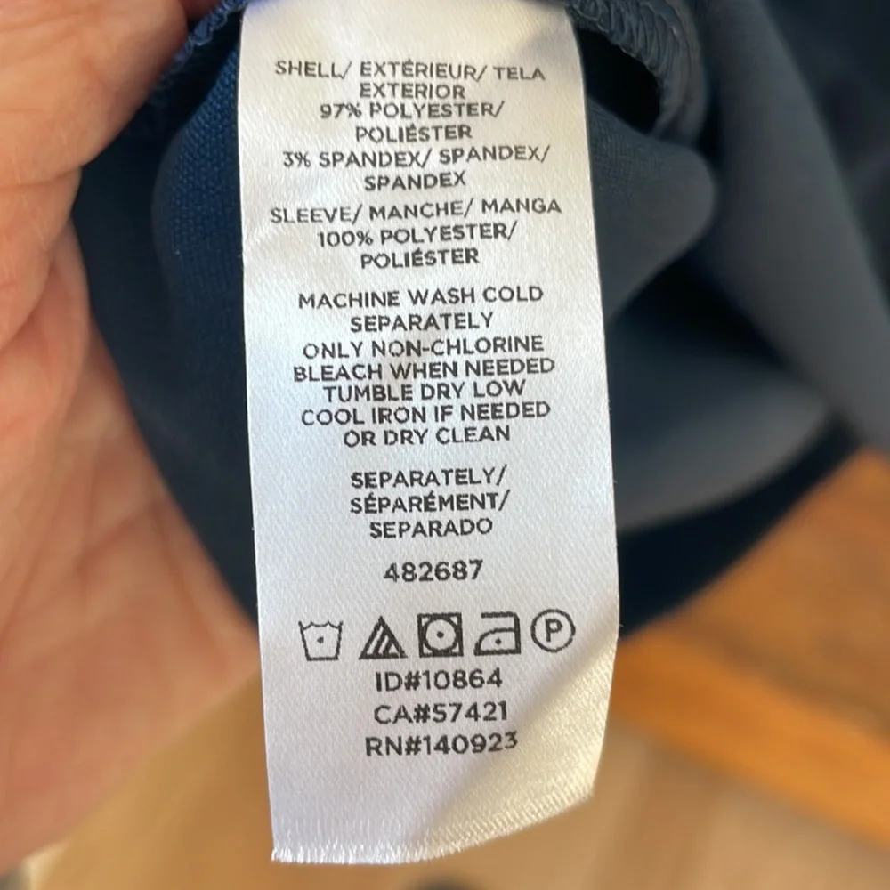 Ann Taylor Factory Size 2P Navy Blue Dress